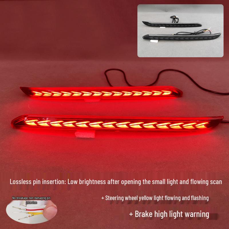 Fits 25 Geely Binyue L models: Rear LED Brake Lights, Proton X50 Flowing Tail Lights.