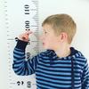 Kids Growth Measurement Ruler Wood Frame Canvas From Baby To Adult Measurement Ruler For Child's Room Living Room Decoration