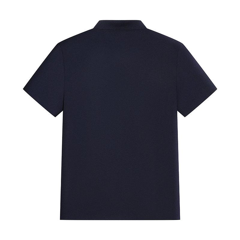 Kappa Gara Series Casual Sports Breathable Loose Short Sleeve Polo Shirt Men Tops Black K0E32PD50D-990