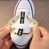Children's Black Canvas Shoes  Autumn New Style Classic Boys' Girls' Shoes Low Cut Elastic Casual Cloth Shoes Size 22-37