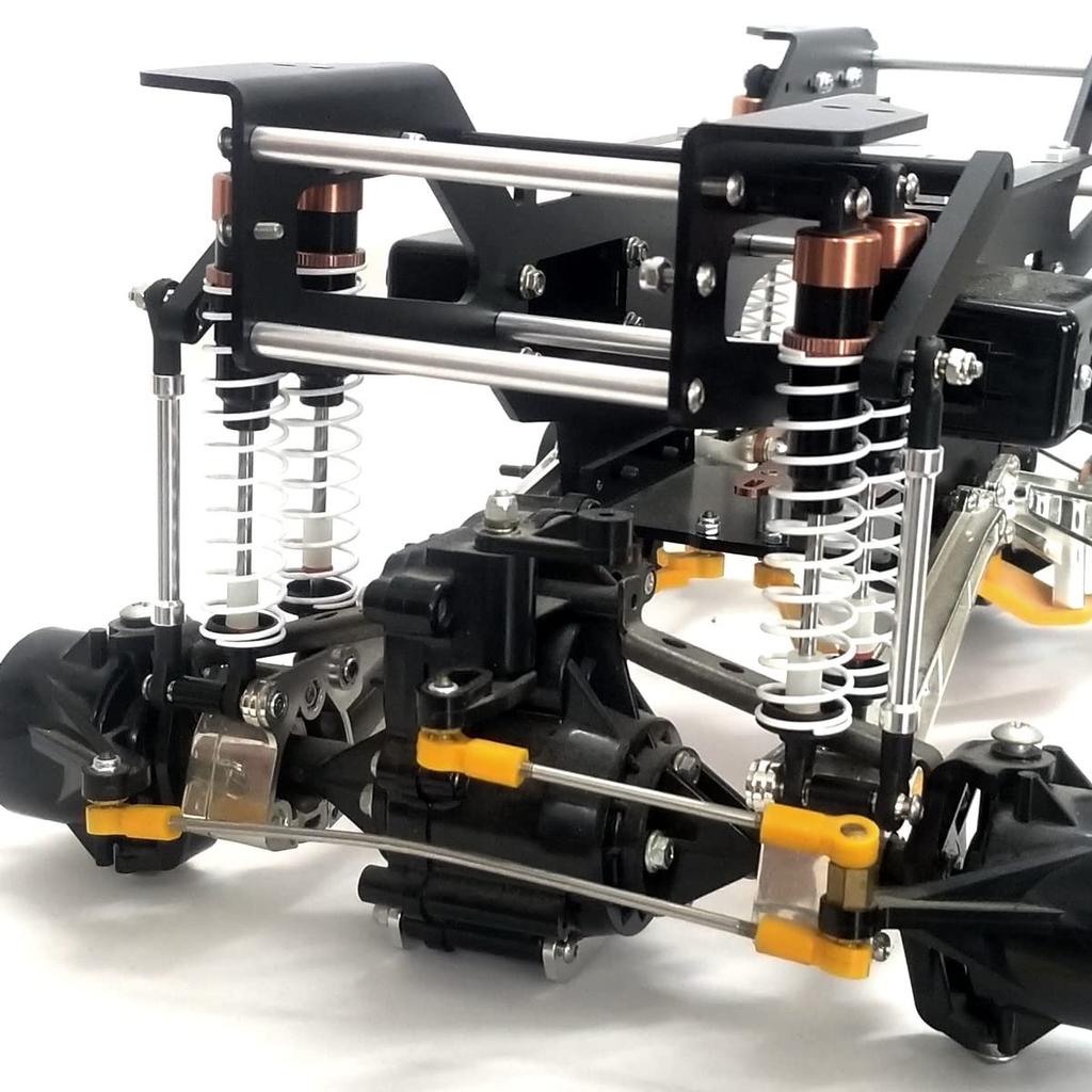 Kingfly Aluminum Stabilizer Rod for Tamiya Bullhead/Super Clod Buster 4x4x4...