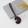 Multi-layer Cow Horn Leather Keychain & Lanyard - Trendy Pendant Accessory