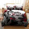 Hellsing Bedding Set Single Twin Full Queen King Size Bed Set Aldult Kid Bedroom Duvetcover Sets 3D Print Anime  Bedding Set