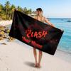The Cure Customized Name Text Beach Towel, Soft Absorbent Towel Beach Pool Travel Personal Gift