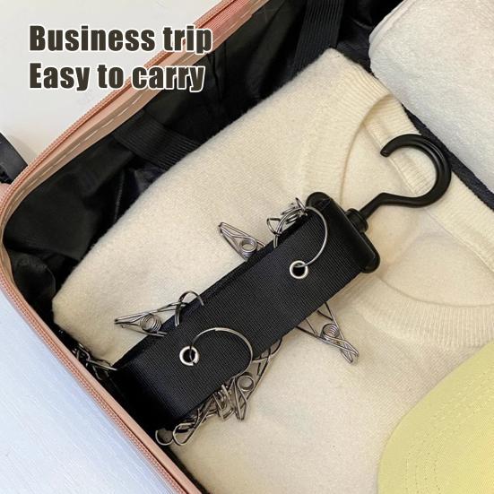 Cap Holder for Cupboard Baseball Cap Hanger with 8 Clips