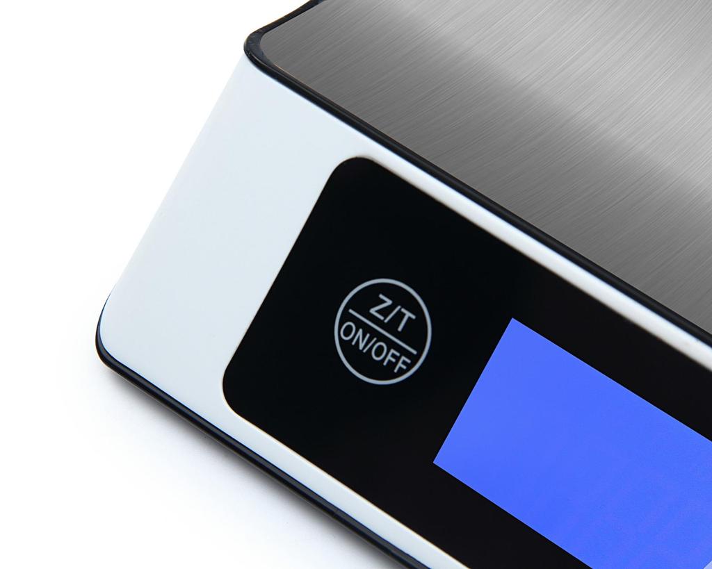 Stainless Steel Kitchen Scale, High-Precision 15kg for Baking and Food.
