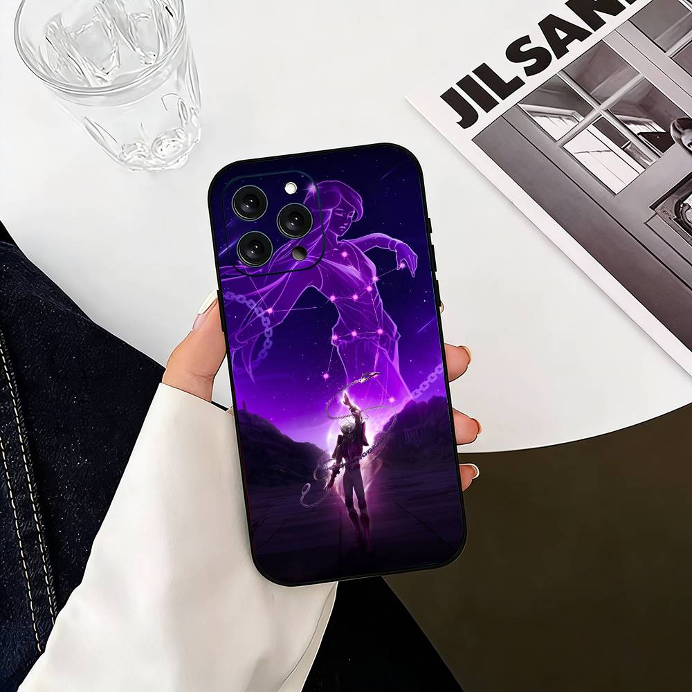 

Saint S-Seiya K-Knights Phone Case Silicone Soft For IPhone 17 16 15 14 13 12 11 X XR Plus Pro Max Plus iPhone16plus