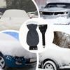 For Home Use Ice Scraper Gloves Waterproof And Warm Windshield Scraper Mittens Car Window Snow Shovel And Ice Scraper For Glass