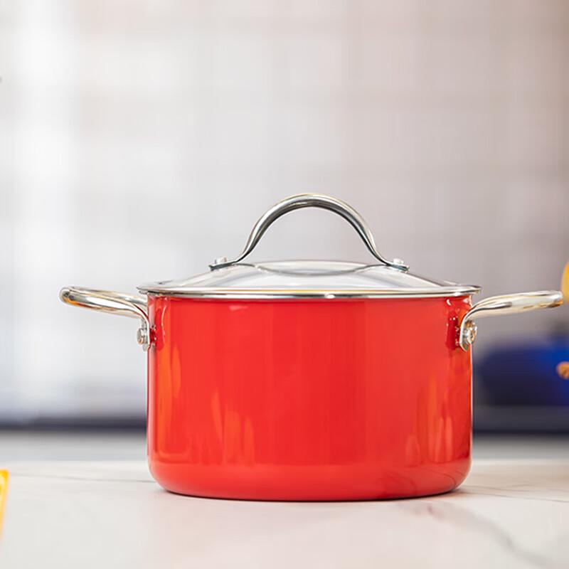 Sohome Enamel Stainless Steel Soup Pot