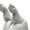 8Inch Yoga Pose Hippo Decor Yoga Room Hippo Book Holder Cute Hippo Statue for Home Decor Unique Present for Yoga Lovers