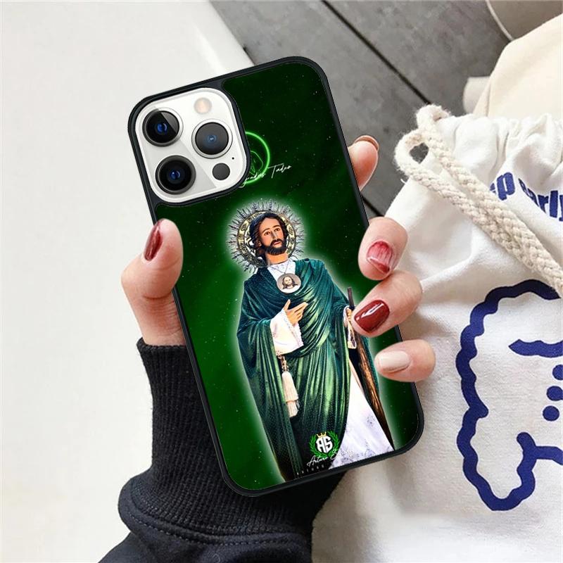

San Judas Phone Case For iPhone 17 Air 15 16 Cover 11 13 14 Pro Max 12 Plus Max Fundas iPhone 11pro max