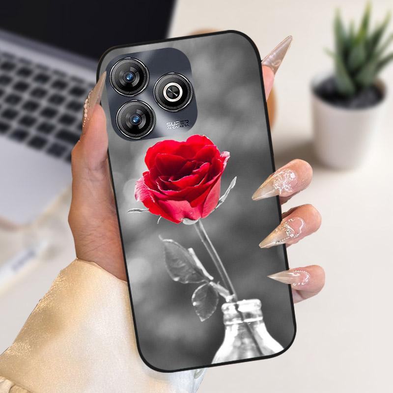 For ZTE Blade A75 4G Case Fashion Cool Animals Printed Silicone Soft TPU Phone Cover For ZTE Blade V60 Smart 4G Fundas V60Smart