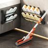 Wall Mounted Folding Slippers Rack Double Layer Bathroom Shoe Rack  Bathroom