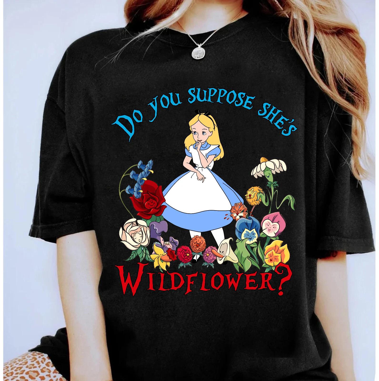 Disney Alice In Wonderland Alice Princess Unisex Adult Kid Shirt 2XL
