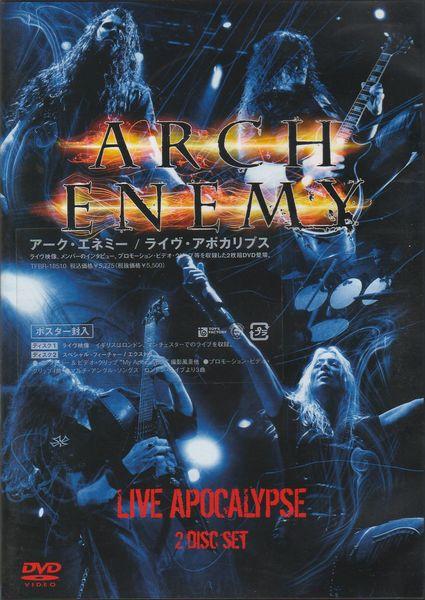 

DVD ARCH ENEMY - Live Apocalypse TFBR18510 Toy s Factory 2006 Japan Metal Used