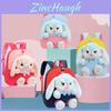 Adorable Rabbit Plush Backpack For Girls With Breathable Lightweight Durable Design