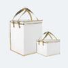 Insulated Non-Woven Tote for Ice Cream Cake - Aluminum Foil Lined, Fresh-Keeping, for Picnic or Takeaway