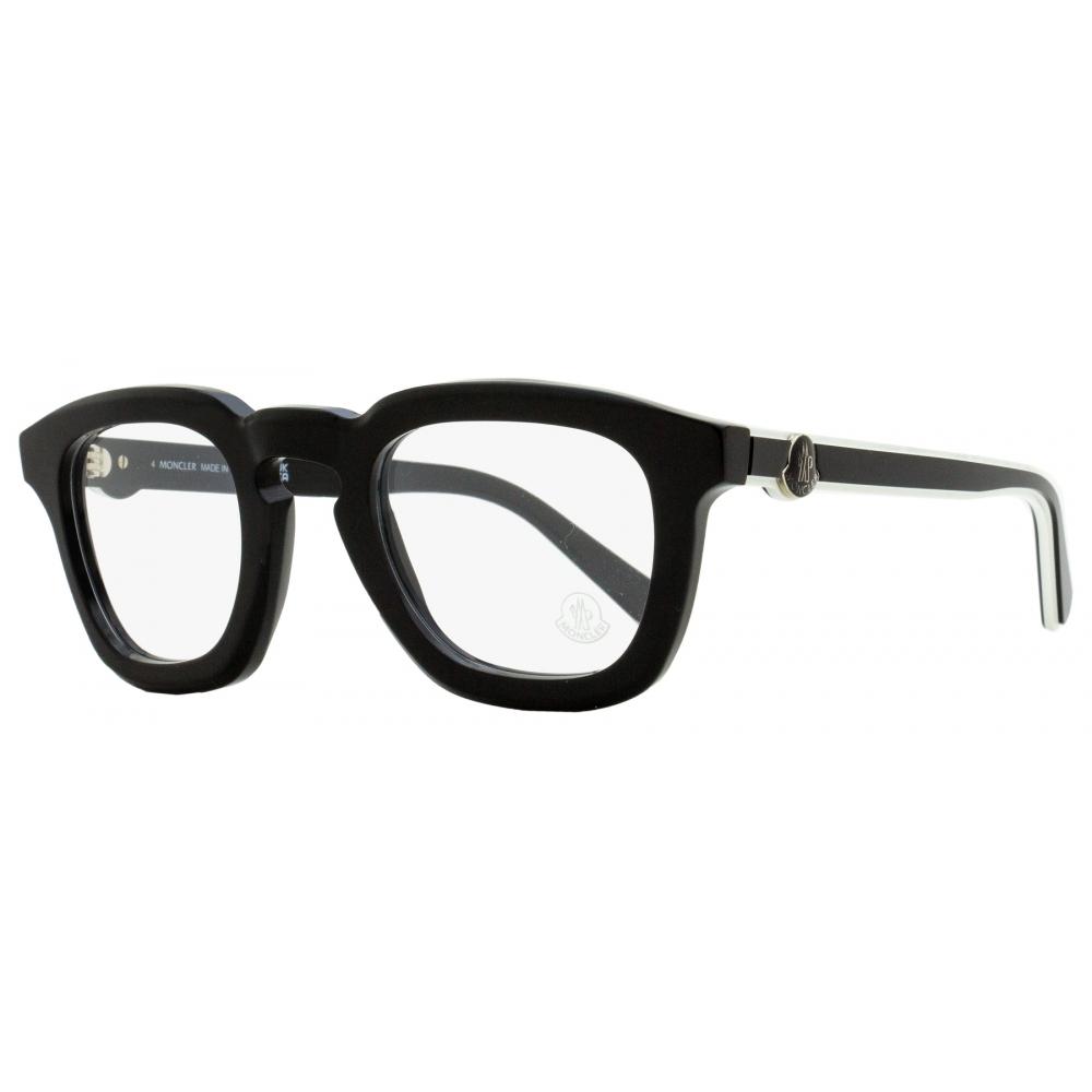 

Moncler Мужские очки в толстой оправе ML5195 001 Черный Белый 48 мм