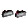 License Plate Light for Ford Kuga S MAX Mondeo MK4 MK5 MK2 Fiesta 2008-2019 Focus ABS Plastic 12V LED Number Signal Light