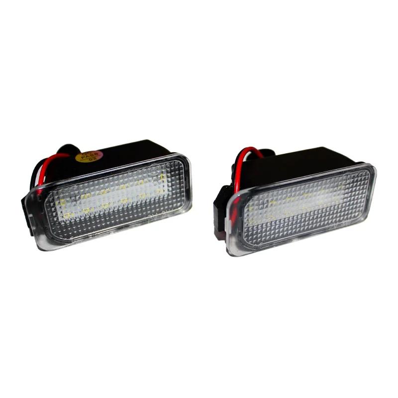 License Plate Light for Ford Kuga S MAX Mondeo MK4 MK5 MK2 Fiesta 2008-2019 Focus ABS Plastic 12V LED Number Signal Light