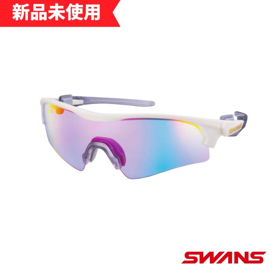 Used [New and unused] Swans Sunglasses FACEONE ULTRA LENS for BALL SPORTS Model FO-3516 LGR