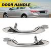 Exterior Door Outside Chrome Handle Rear LH RH Side For 2008-2012 Honda Accord