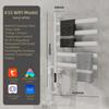 WiFi Intelligent Constant Temperature Drying Towel Bar Stainless Steel Towel Rotating Storage Rack Bathroom Electric Towel Rack