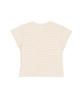 CARGOBROS FOR WOMAN Vintage Heart Paris Flag Short Sleeve T-Shirt (Ivory)