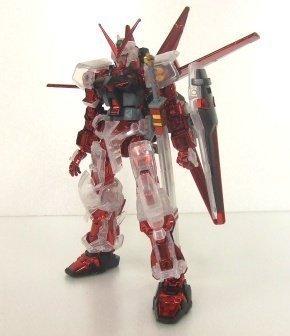 

HG 1/144 MBF-P02 Gundam Astray Red Frame (Equipped with Flight Unit) (Plated Frame/Clear Armor Ver.)