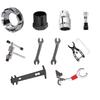 Mountain Bike Repair Tool Kit: Chain Breaker & Flywheel/Bottom Bracket Removal Tools