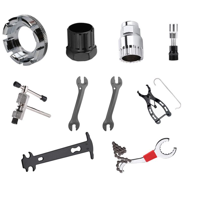 Mountain Bike Repair Tool Kit: Chain Breaker & Flywheel/Bottom Bracket Removal Tools