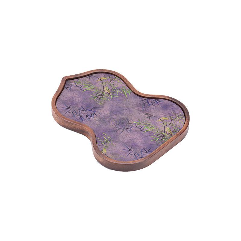 Solid Wood Teapot Tray & Dry Bubble Tea Set