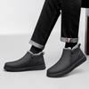 FashionGenuine Leather Ankle Boots for Mens High Quality New Winter Boots British Style Classic Suede Boots Non-slip Men's Casual Shoes