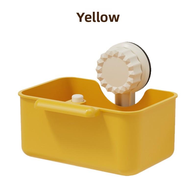 

Настенная многофункциональная сушилка для раковины на присосках для кухни без сверления оранжевый