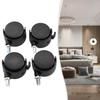 Feet Caster Furniture Wheel Chair Replacement Restaurant Cart Floor-protecting For Coffee Table Hardware Plastic Accessories