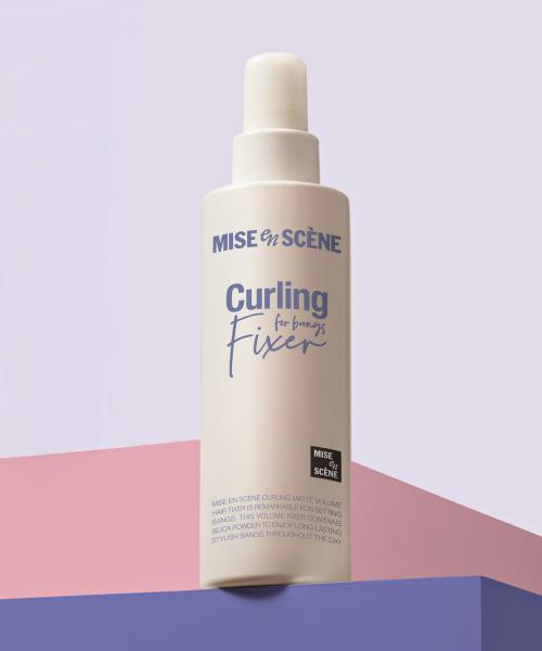 Miseenscene Unbreakable Bangs Fixing Curling Mat Volume Hair Fixer 200ml none