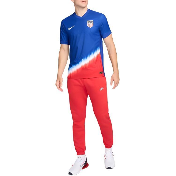 Nike USMNT 24 Match Away Authentic Soccer Jersey 'Blue Red' Men's FJ4264-417