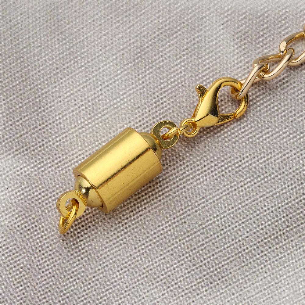 New Jewelry Making Supplies Necklace Bracelet Connector Buckle Magnetic Clasps Connector Hook