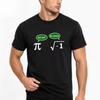 Unisex 100 Cotton Pi Get Real Be Rational 1 Math Pun Graphic T Shirt Math Teacher Nerd Male Tees