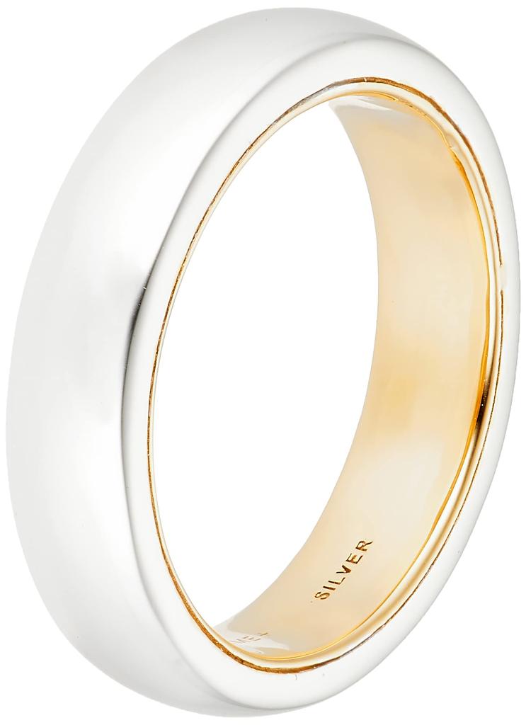 Plus Silver Size 112144340904 4.C.Homme Ring, 12,