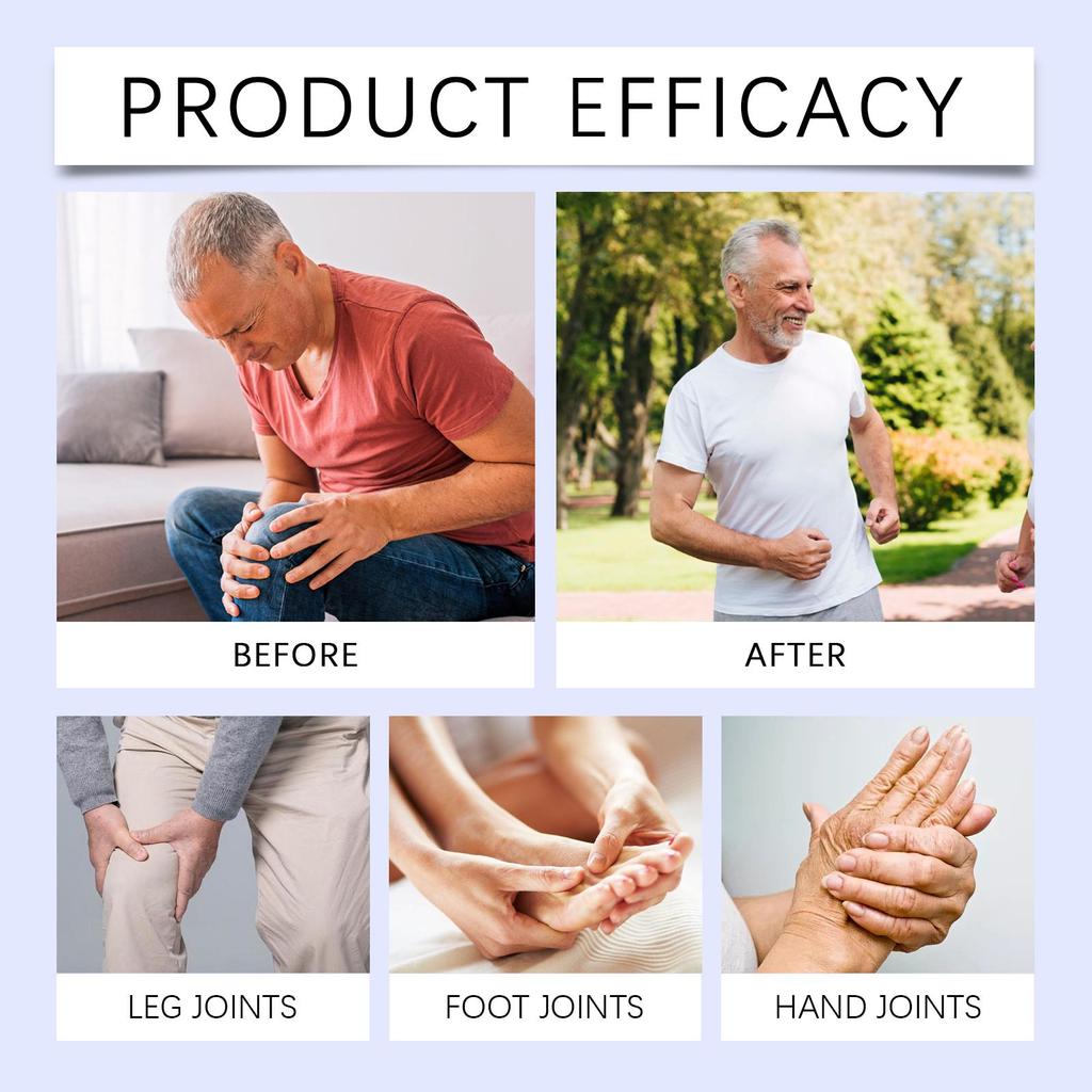 Ximonth Joint Relief Gel Gentle Nourishing Joints for Hands and Feet Portable Topical Body Relief Gel