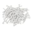 Tabata Golf Wooden Large Long GV8035 Tees, Tees, White, 60-Pack, Capacity, Tees, 70mm,