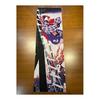 Yoshitoshi Tsukioka "Shchikubai Yushima Kakugaku" Ukiyo-e Tenugui (Japanese Towel) - "Yaoya Oshichi" Climbing a Fire Watchtower - 105cm x 35cm, 100%