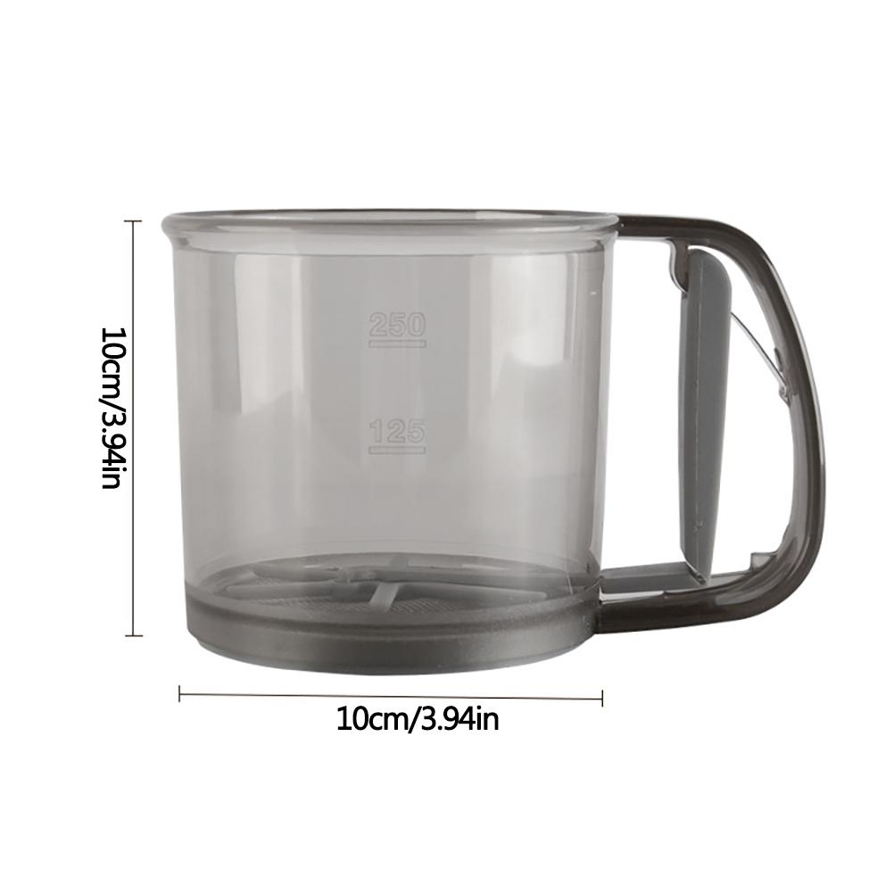 Hand Held Flour Sieve Manual Flour Sifter Stainless Steel Flour Strainer