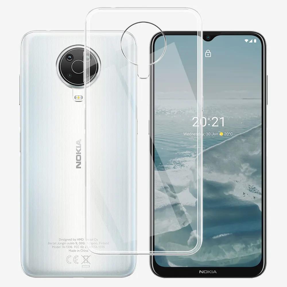 For Nokia G20 Case 6.52 Inches Clear Silicone Soft TPU Phone Case Cover For Nokia G20 Funda For Nokia G20 Transparent Coque