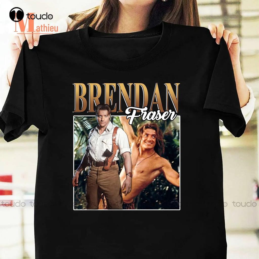 Brendan Fraser T-Shirt Brendan Fraser Shirt George Of The Jungle Shirt Womens Wh