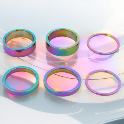 6 Stück Fahrrad Unterlegscheibe Abstandshalter 2/5/10mm Fahrrad Steuersatz Spacer Fahrrad Gabelschaft Vorbau Spacer Kit für 28,6mm Gabelschaft Fahrrad