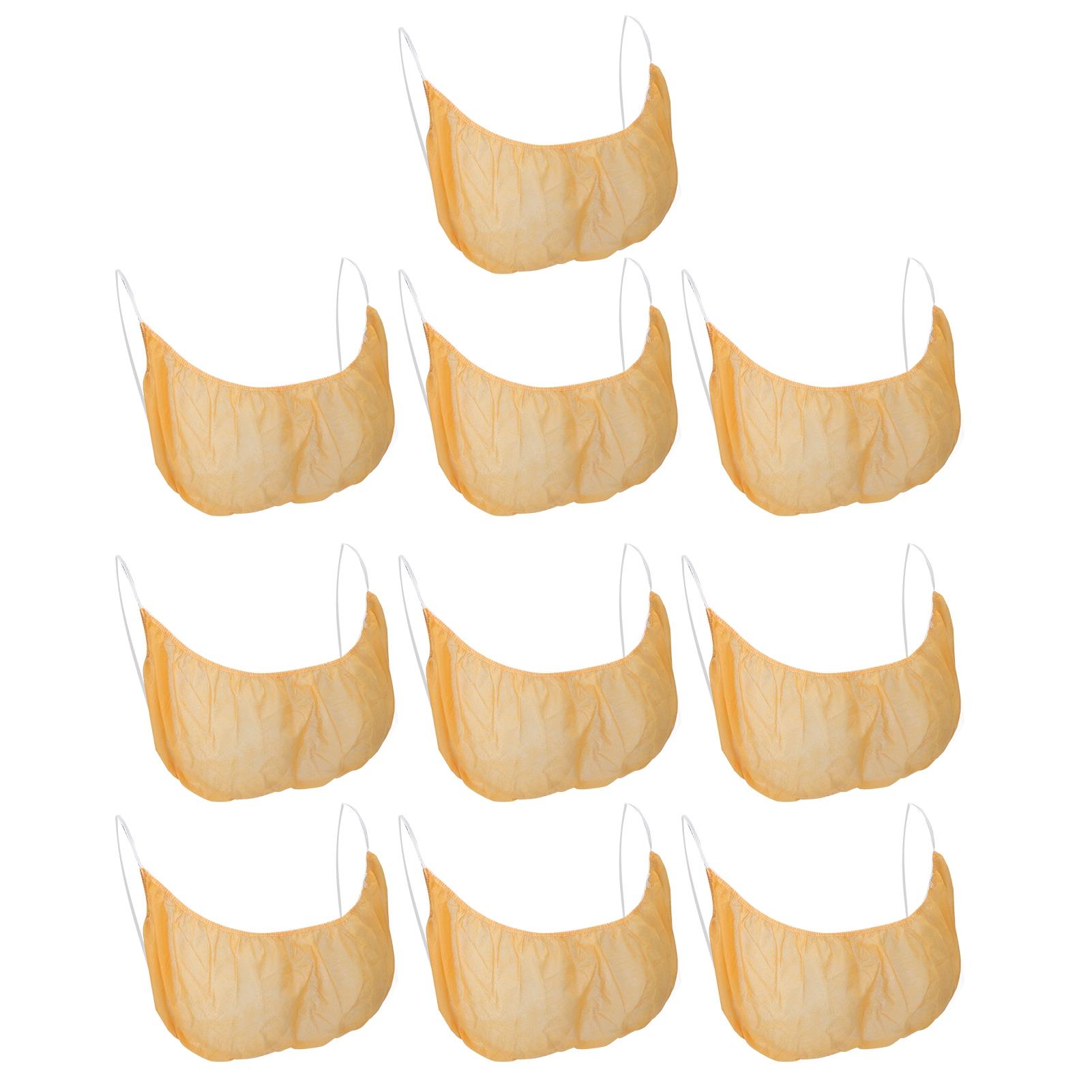 

10 шт. Одноразовые бюстгальтеры Нетканые Универсальный размер Одноразовые бюстгальтеры для ванночки для ног Салон красоты Спа оранжевый