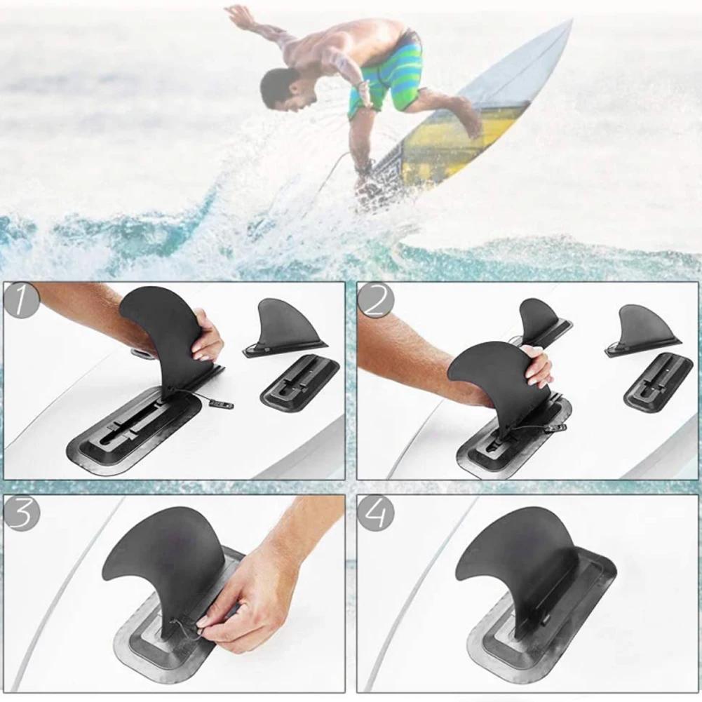PVC Surfboard Center Fin Detachable Stand Up Paddle Board Fin