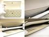 Authentic GUCCI Marmont G Off White Leather Continental Wallet Flap Long Wallet #a709  Open Box
